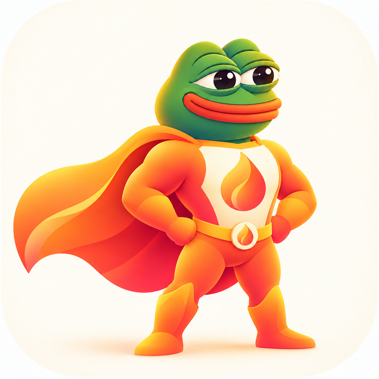 Emberpepe superhero character